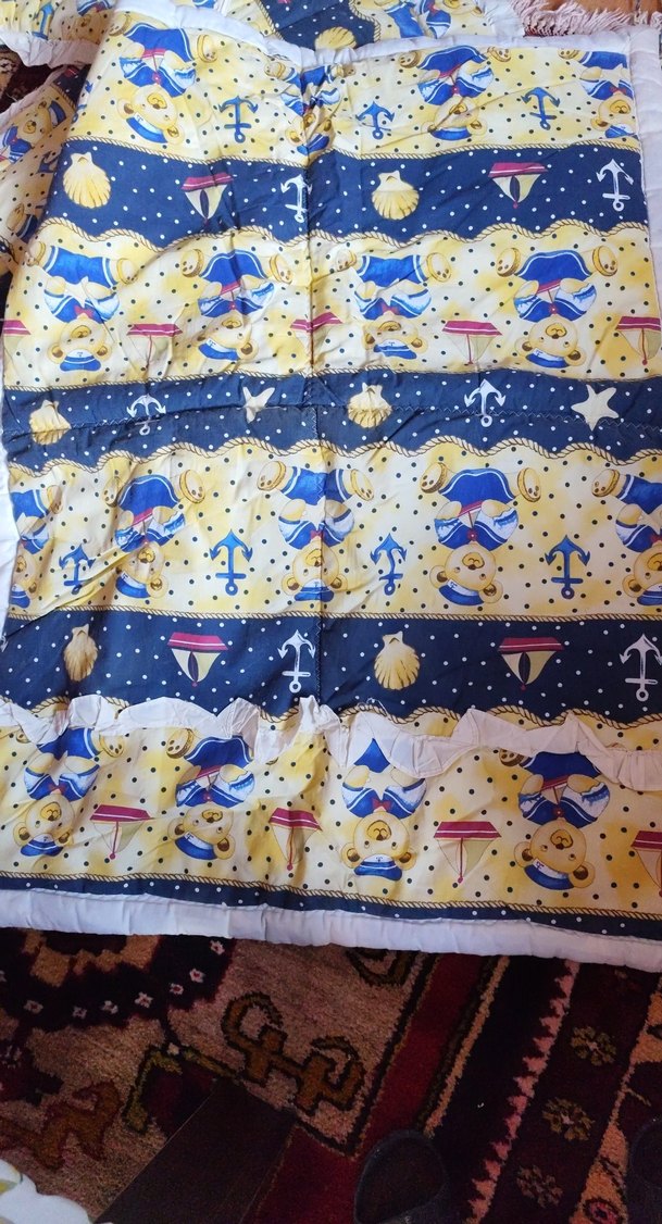 Renkli Desenli Çocuk Uyku Seti5 parca - Görsel 2