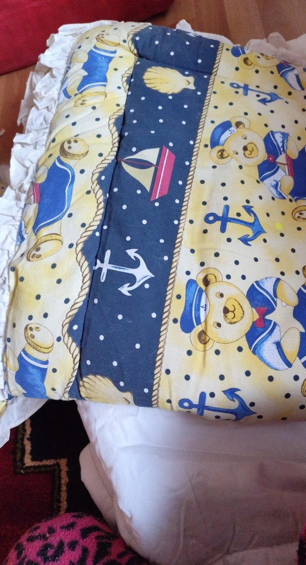 Renkli Desenli Çocuk Uyku Seti5 parca - Görsel 5