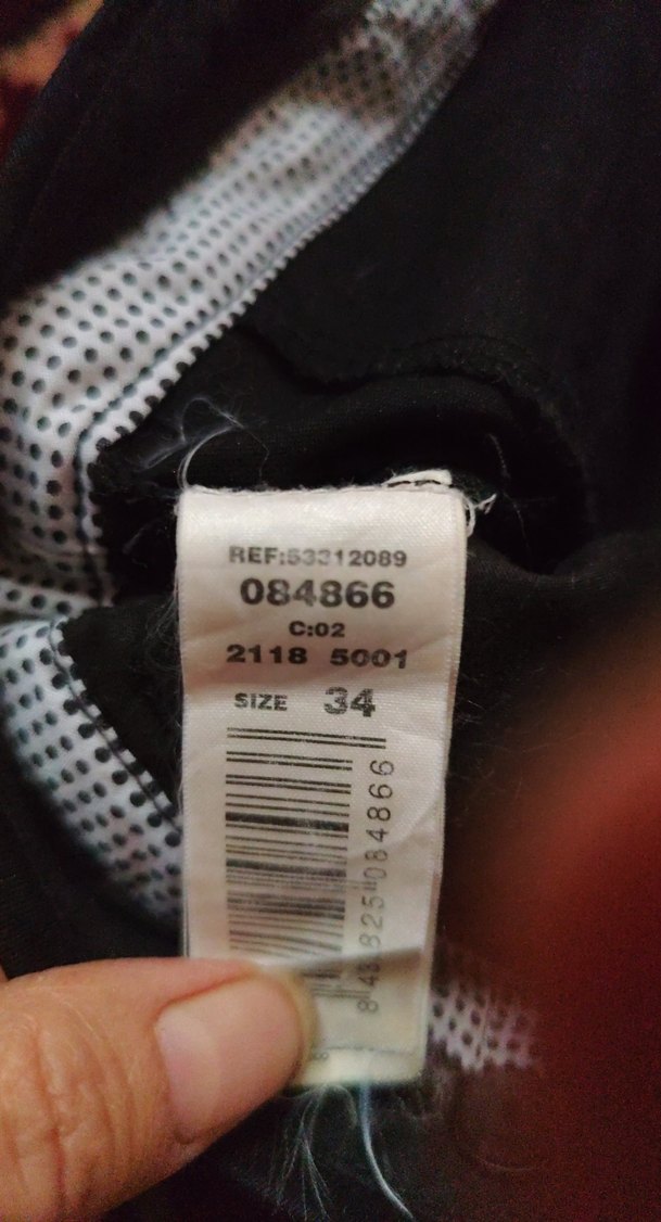 Siyah Kadın Kumaş Pantolon 1 kez giyildi boy 200bel 36cm - Görsel 5