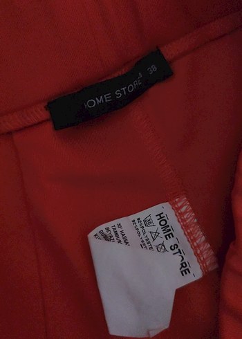 Pembe Pilili Kadın Kumaş Pantolon - Görsel 2