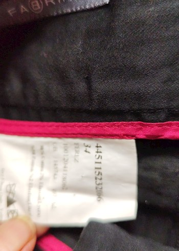 Gri Kemerli Kadın Kumaş Pantolon bel 36boy102cm - Görsel 4