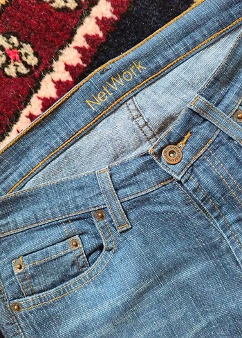 bel38boy102 cmMavi Kadın Denim Pantolon - Görsel 2