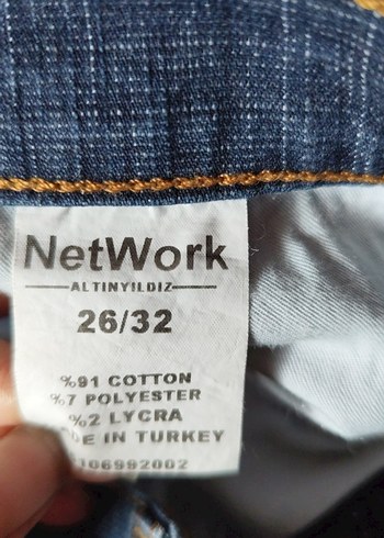 bel38boy102 cmMavi Kadın Denim Pantolon - Görsel 4