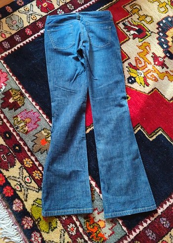 bel38boy102 cmMavi Kadın Denim Pantolon - Görsel 3