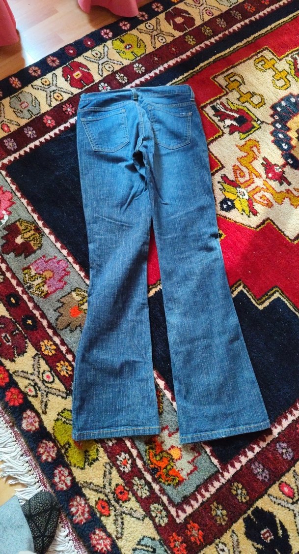bel38boy102 cmMavi Kadın Denim Pantolon - Görsel 3