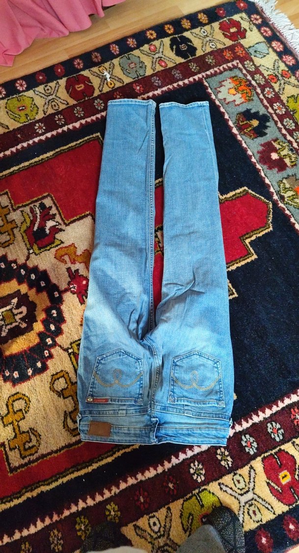 Kadın Kot Pantolon bel 39 boy105cm - Görsel 2