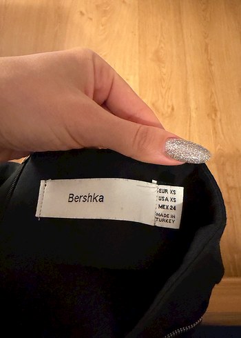 Fermuarlı Siyah Mini Etek - Görsel 3