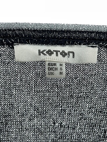 m Beden siyah Renk Koton Bluz %70 İndirimli.