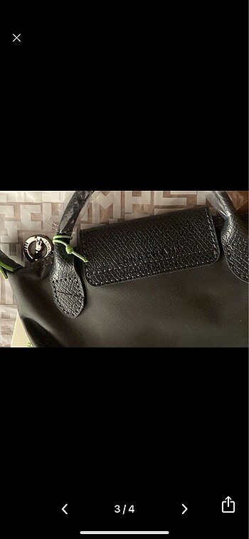 Beden gri Renk Longchamp pouch