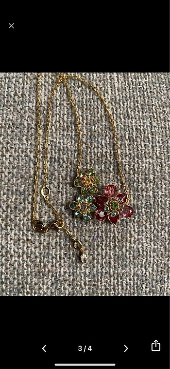Beden Swarovski ıdyllia kolye