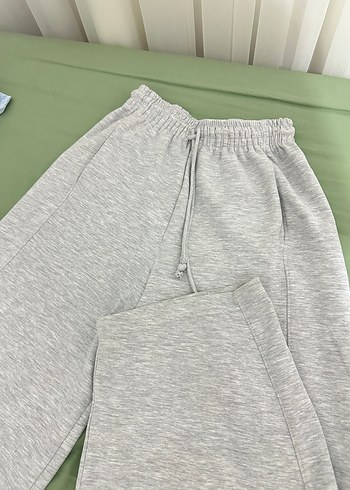 Gri Kadın Salaş Sweatpant - Görsel 2