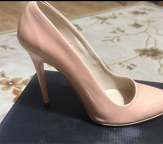 Diğer Somon rengi 39 numara stiletto