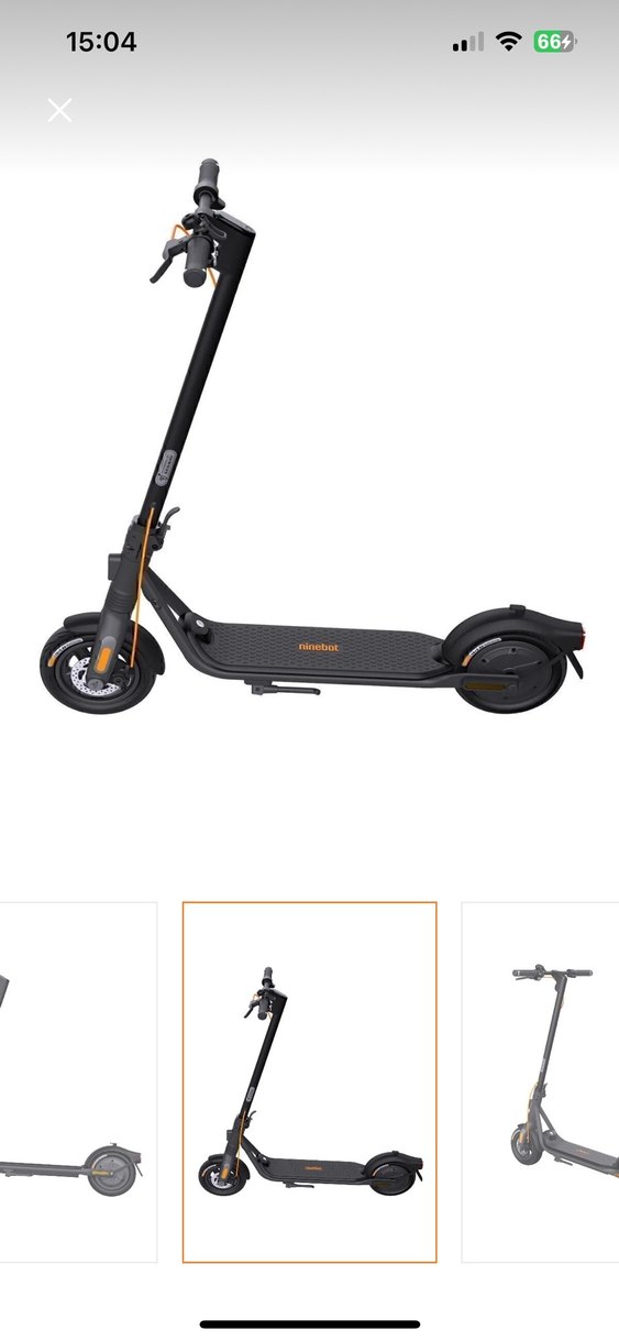 Segway Elektrikli Scooter - Görsel 3