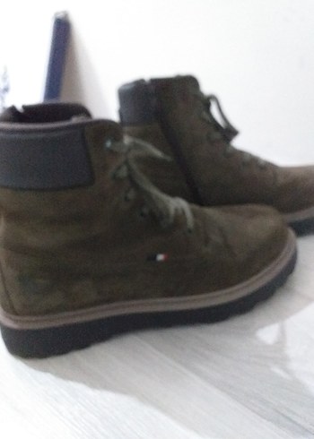 Kahverengi erkek süet bot - Görsel 9