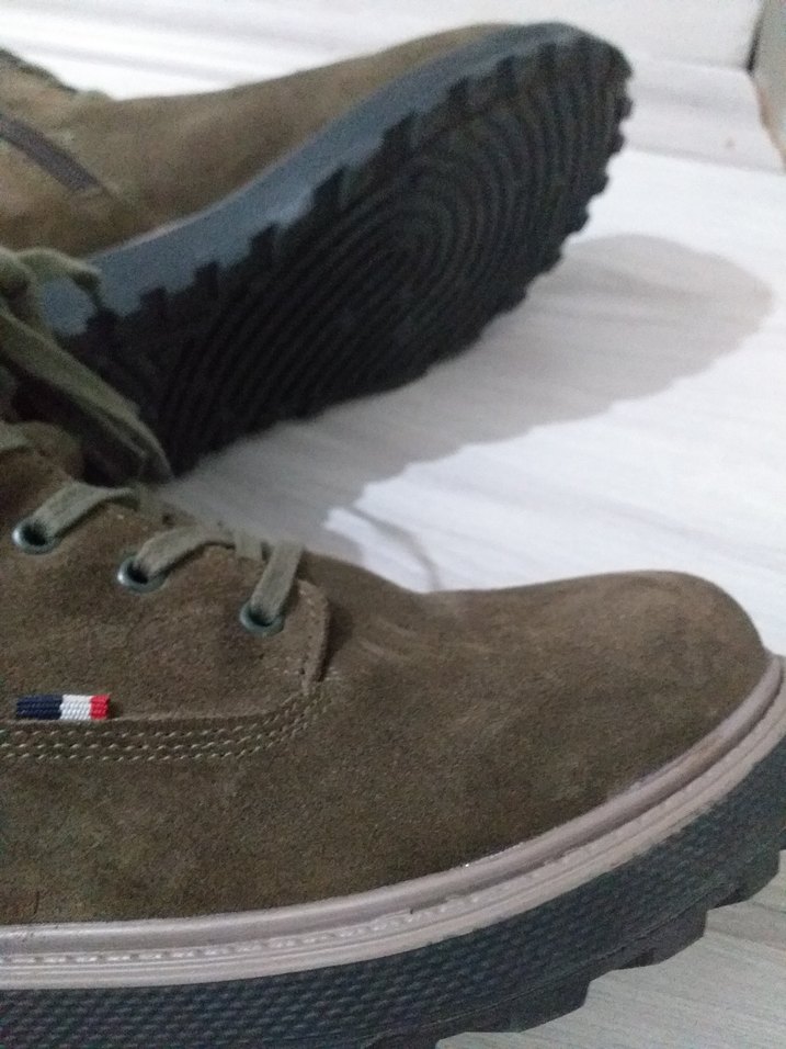 Kahverengi erkek süet bot - Görsel 5