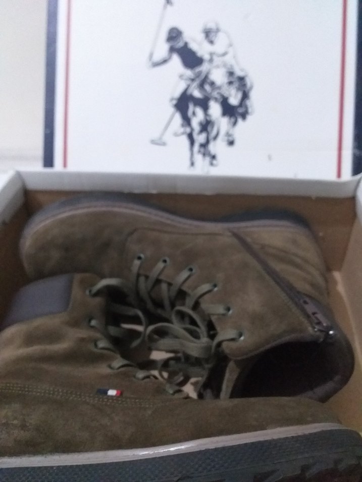 Kahverengi erkek süet bot - Görsel 2