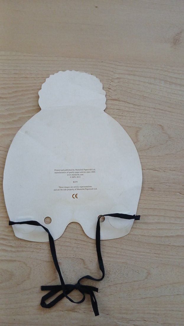 Madonna,  Parti Maskesi,  mamelokpapercraft, vintage,  2011 - Görsel 2