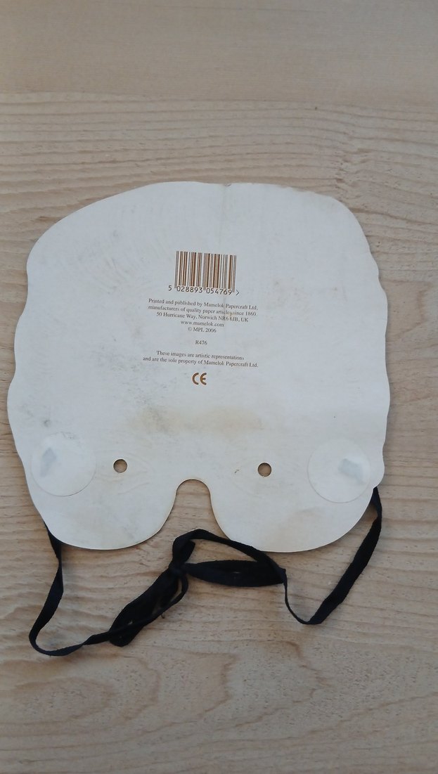 Elvis Presley, Parti Maskesi, Mamelokpapercraft, vintage, 2006 - Görsel 2