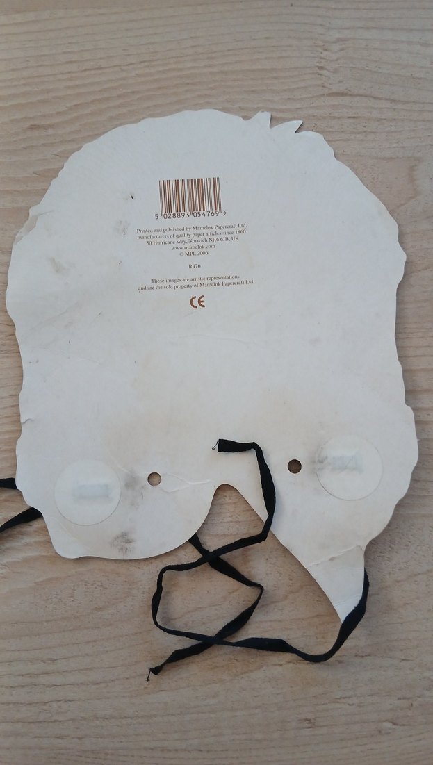 David Bowie ,parti Maskesi, MamelokPapercraft
2006 yılı, vintage - Görsel 2