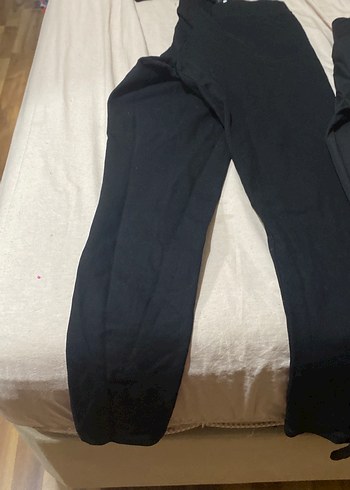 42 Beden siyah Renk Siyah Keten Kadın Pantolon Midi Boy