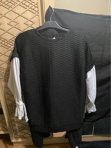 xxl Beden siyah Renk İkili takım