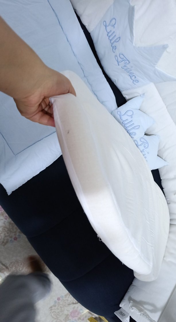 Mavi Bebek Uyku Seti ve Yastık - Görsel 5