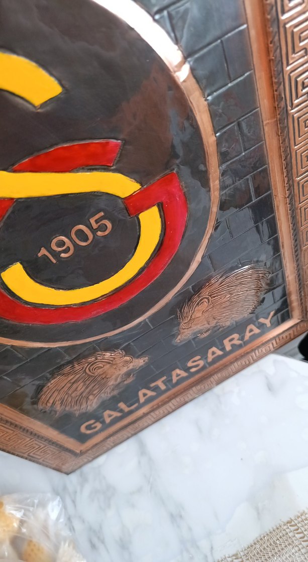 Galatasaray Vintage Altın Rozet 1905 - Görsel 3