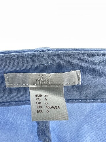 36 Beden mavi Renk H&M Düz Kesim %70 İndirimli.