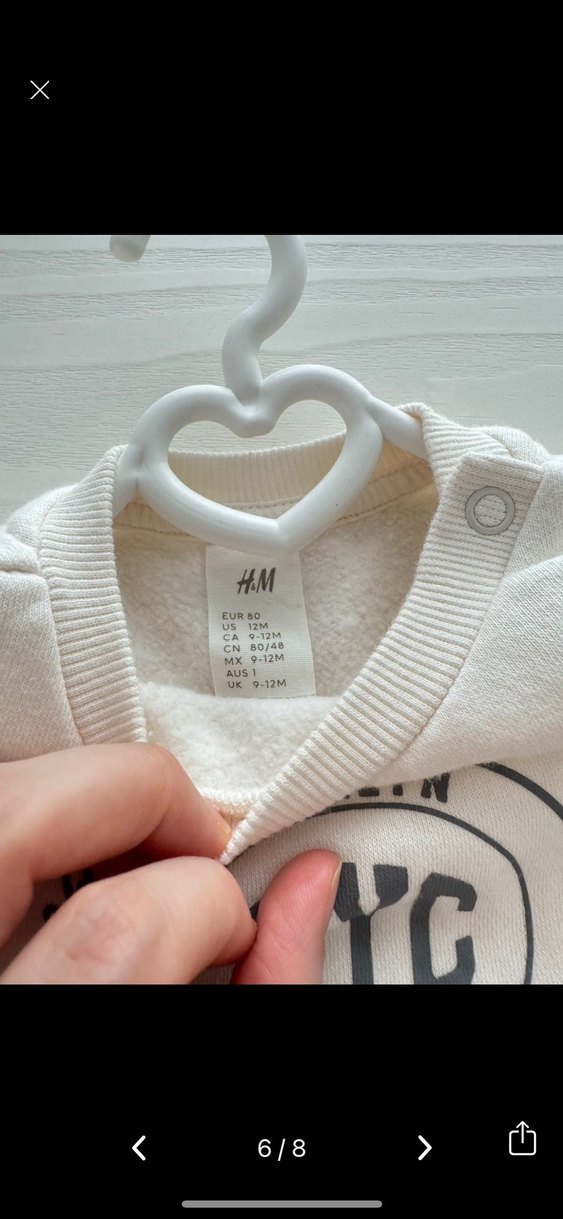 Hm swet elbise sıfırdan farksız - Görsel 3