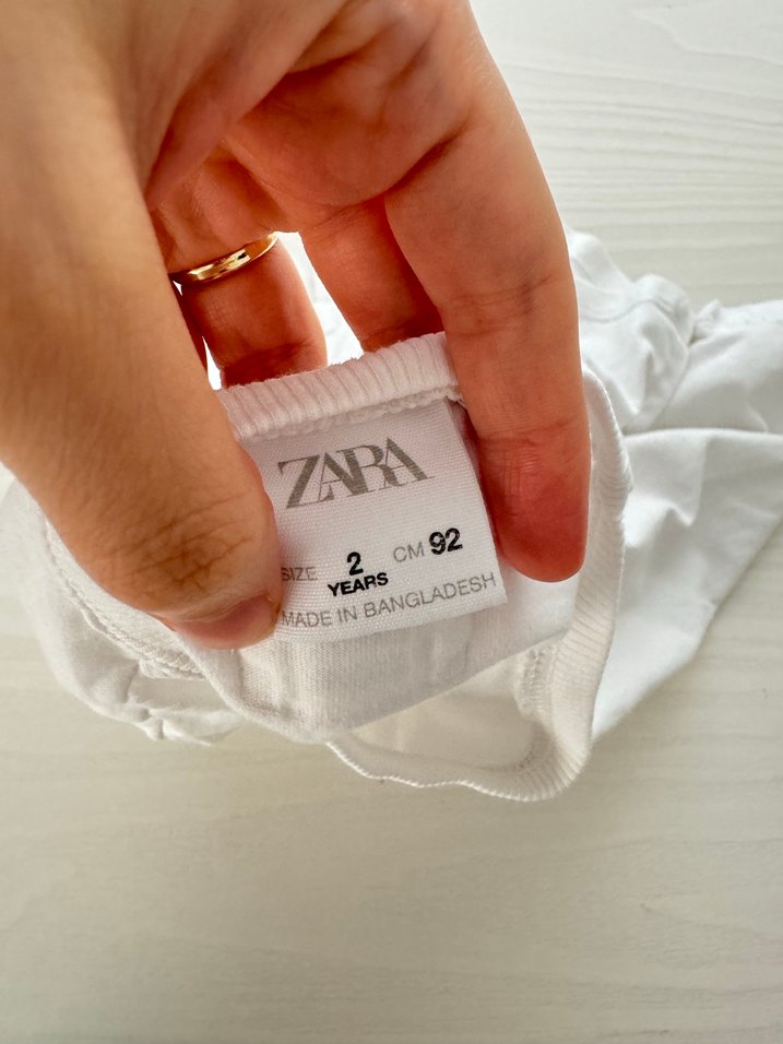 Beyaz Uzun Kollu Çocuk Atlet - Görsel 4