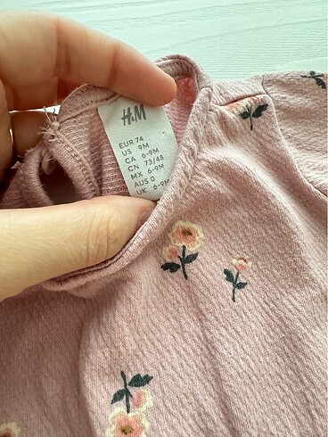 H&M Hm elbise 6-9 ay