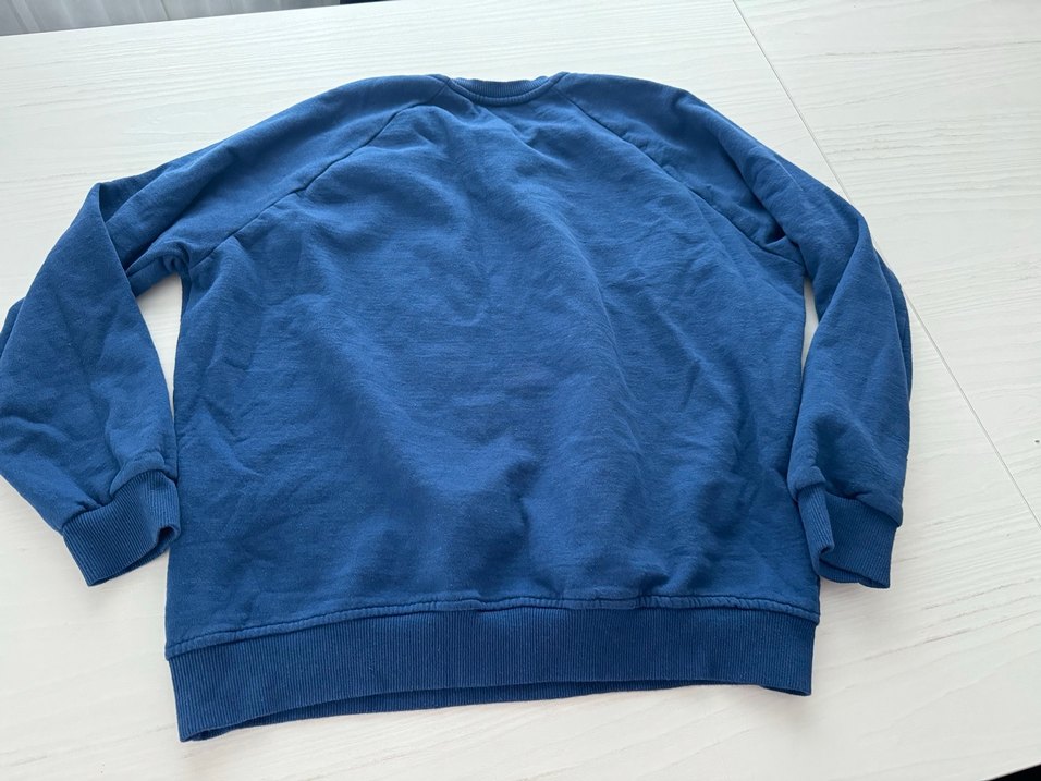 Erkek Lacivert Uzun Kollu Sweatshirt - Görsel 3