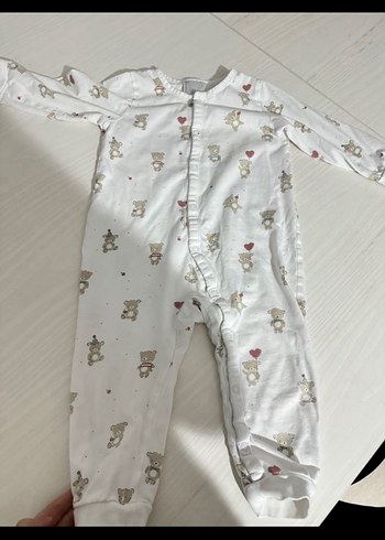 Hm Uzun Kollu Pamuklu Bebek Tulum - Görsel 4