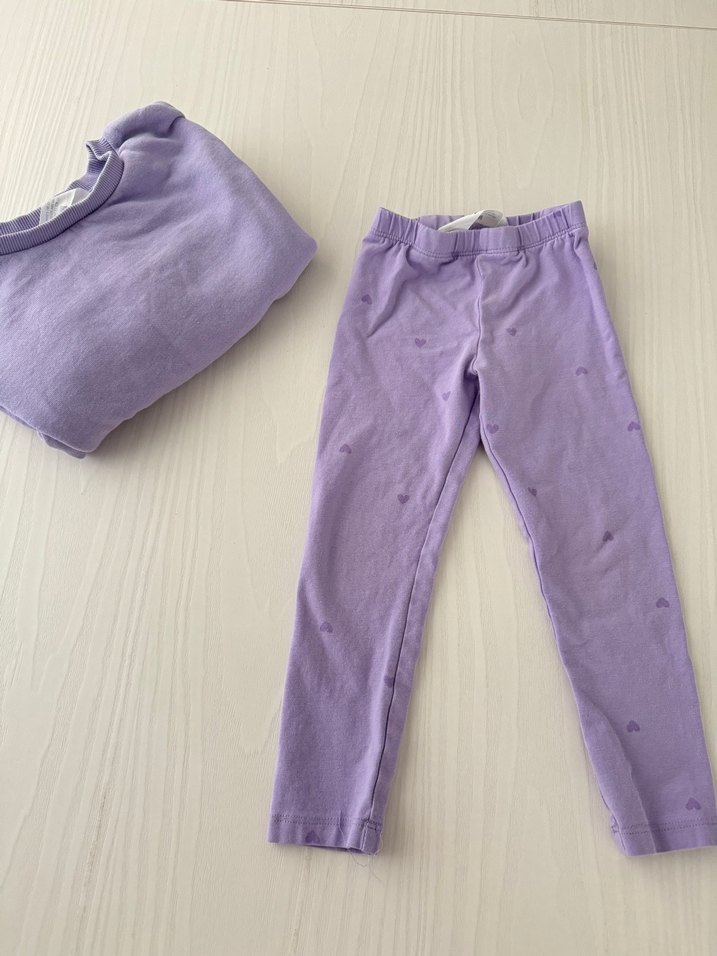 Mor Rahat Kesim Kız Eşofman Takımı - Görsel 5