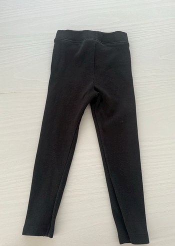 Kız Çocuk Siyah Sade Tayt - Görsel 4