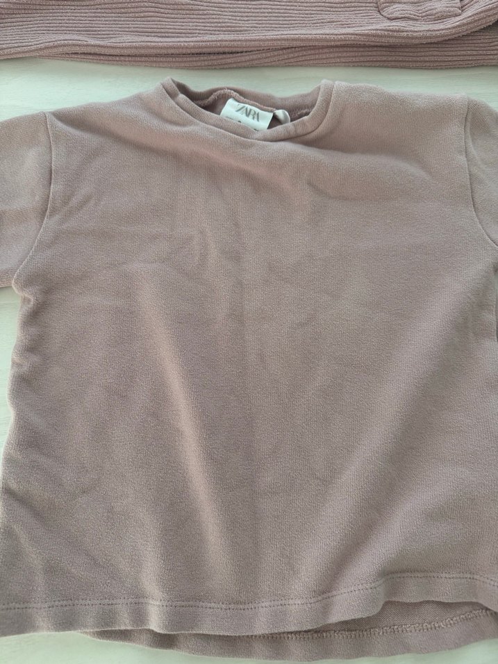 Pembe Bebek Kız Uzun Kollu Takım - Görsel 2