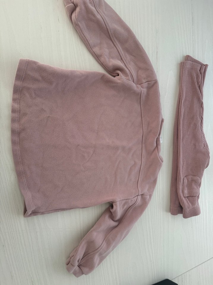 Pembe Bebek Kız Uzun Kollu Takım - Görsel 4