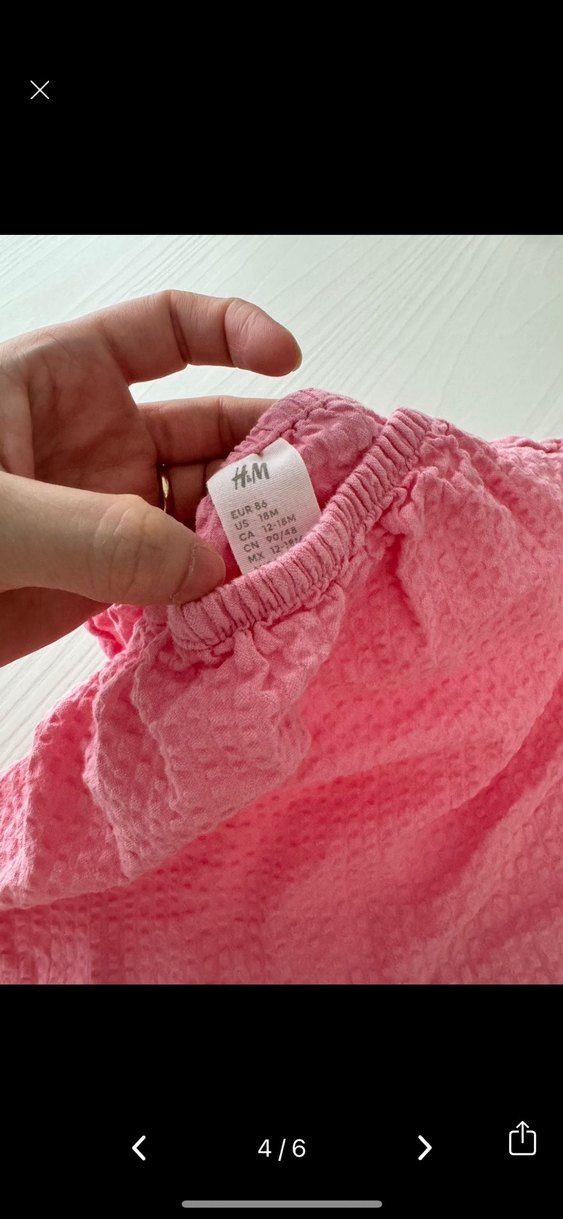 Kız Çocuk Pembe Fırfırlı Askısız Elbise - Görsel 4