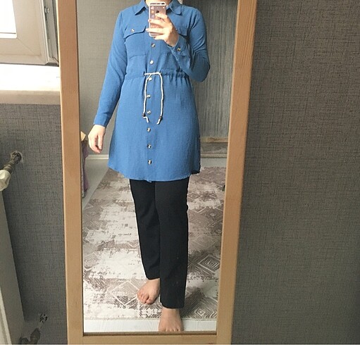 Mavi tunik