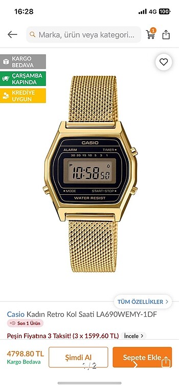 Casio saat