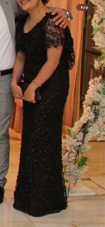 xl Beden Siyah abiye