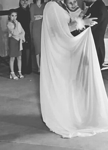 42 Beden beyaz Renk Nikah elbisesi