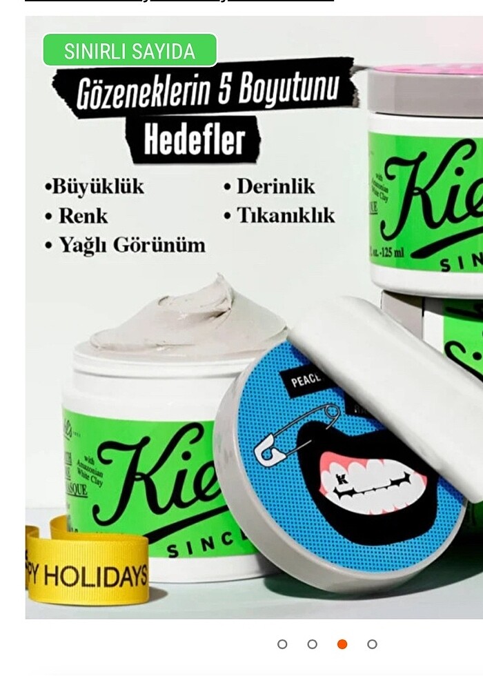 Rare Earth Deep Pore Cleansing Mask 125ML - Yılbaşı Özel Koleksi - Görsel 2