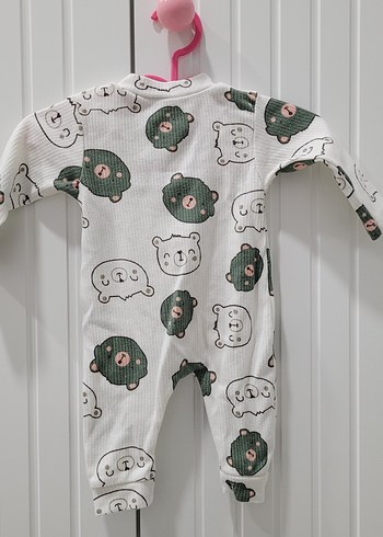 Uzun Kollu Baskılı Bebek Tulum - Görsel 2