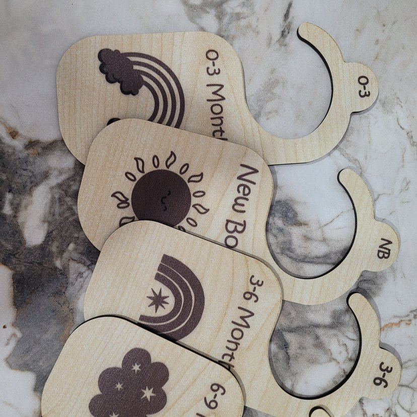 Ahşap Bebek Askılık - Görsel 3