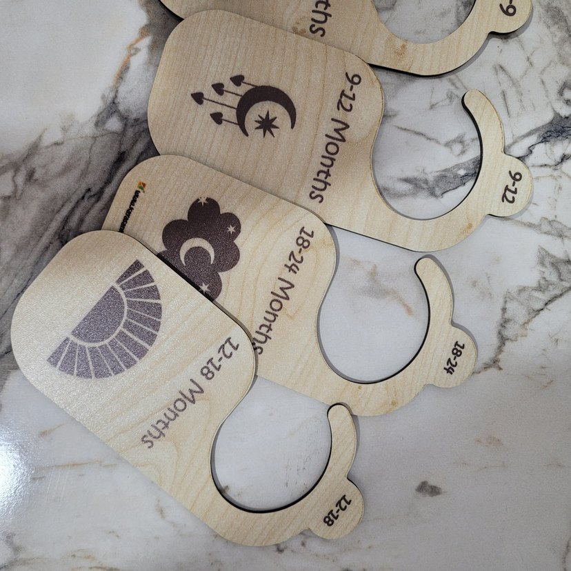 Ahşap Bebek Askılık - Görsel 5