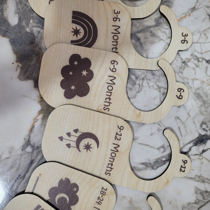 Ahşap Bebek Askılık - Görsel 4