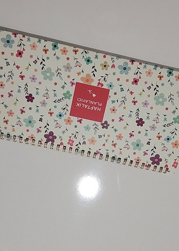 Çiçek Desenli Haftalık Planlayıcı - Görsel 2