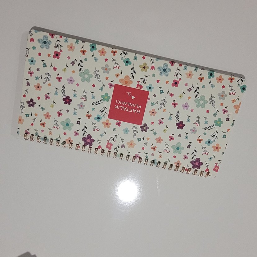 Çiçek Desenli Haftalık Planlayıcı - Görsel 2