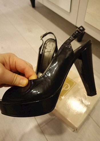 Platform topuklu ayakkabı - Görsel 4